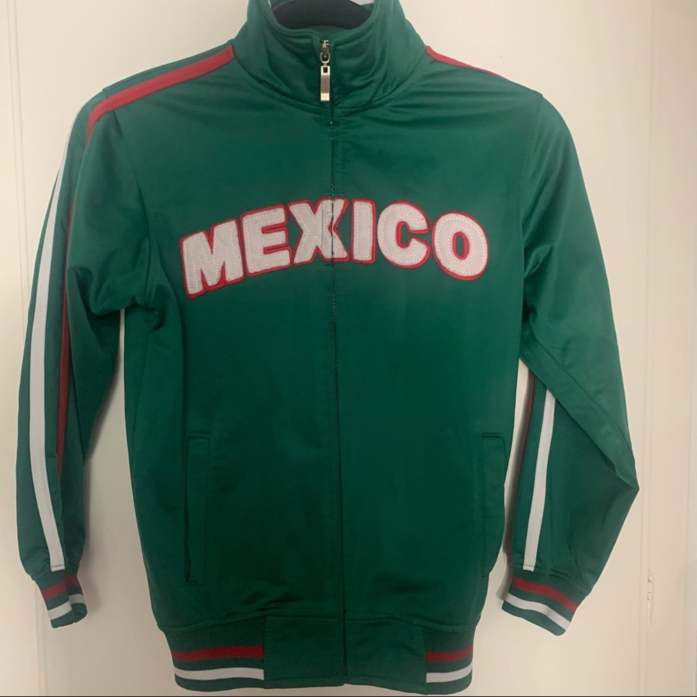 Boys Mexico lightweight zip up sweater